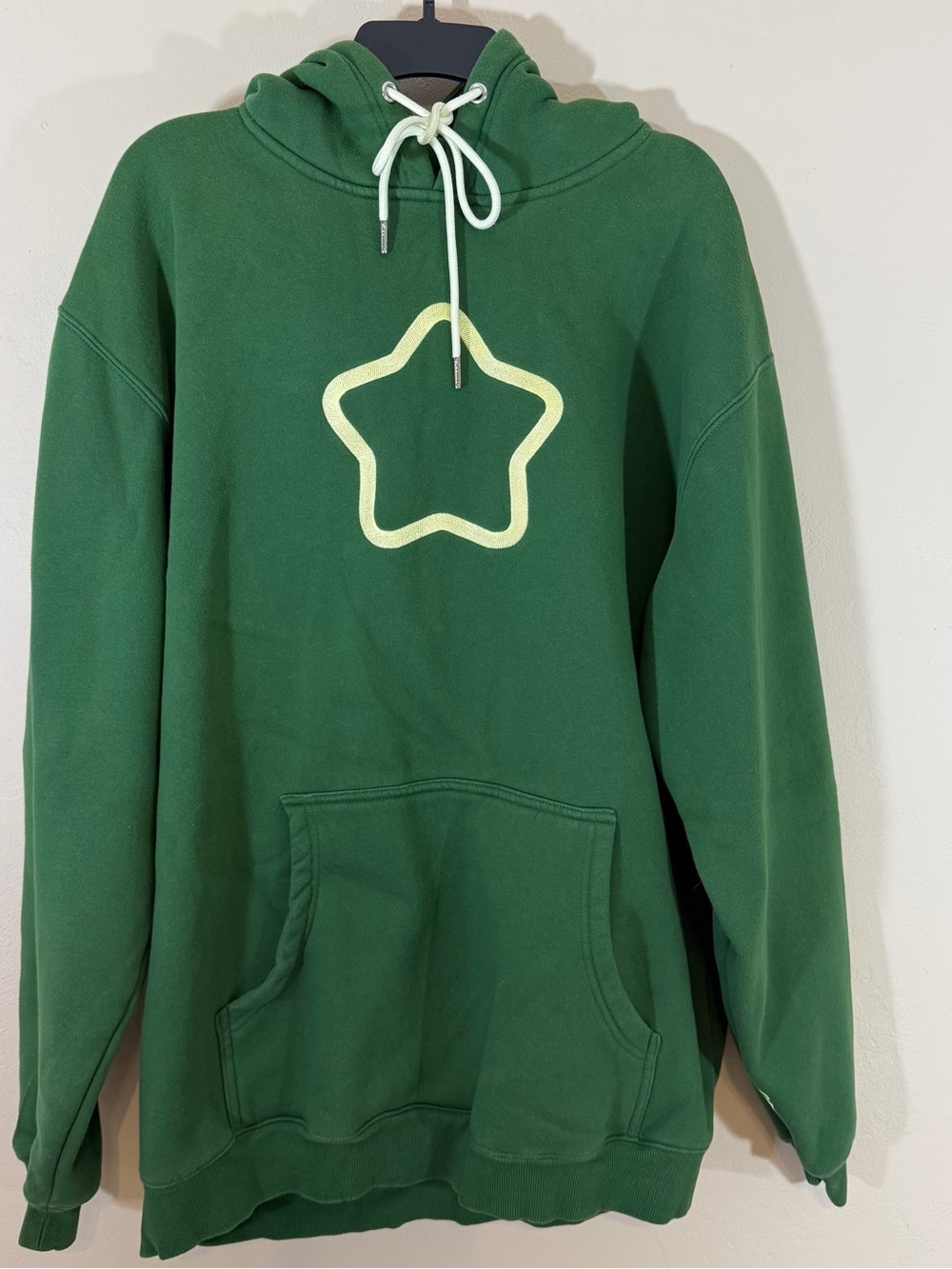 Sykkuno Green Merch Star Leaf Embroidered Logo Hoodie Sweatshirt Adult XXL